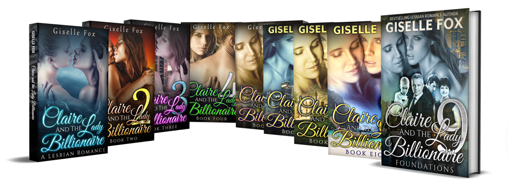 Claire and the Lady Billionaire Series by Giselle Fox